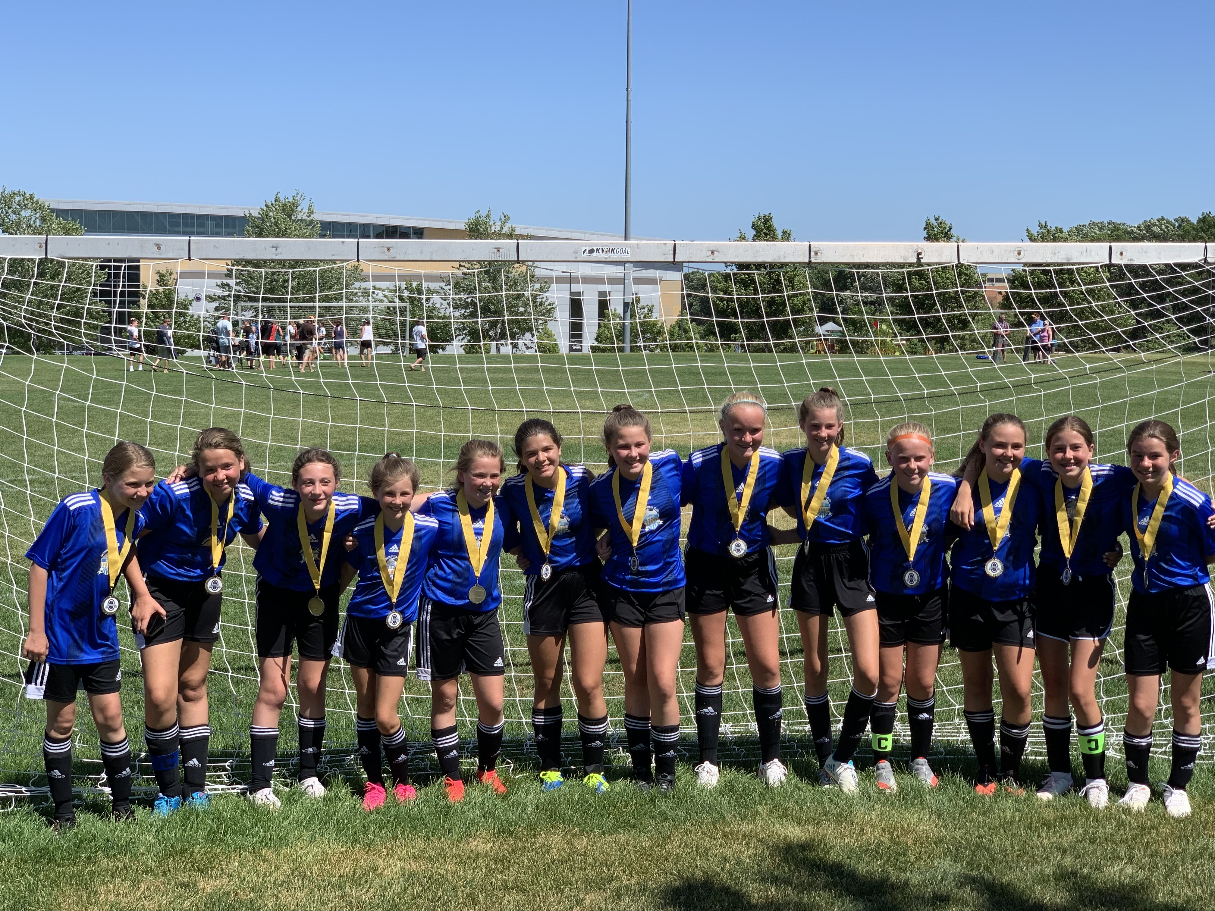 U12 Girls 09 win Salvo Summer Classic Tournament